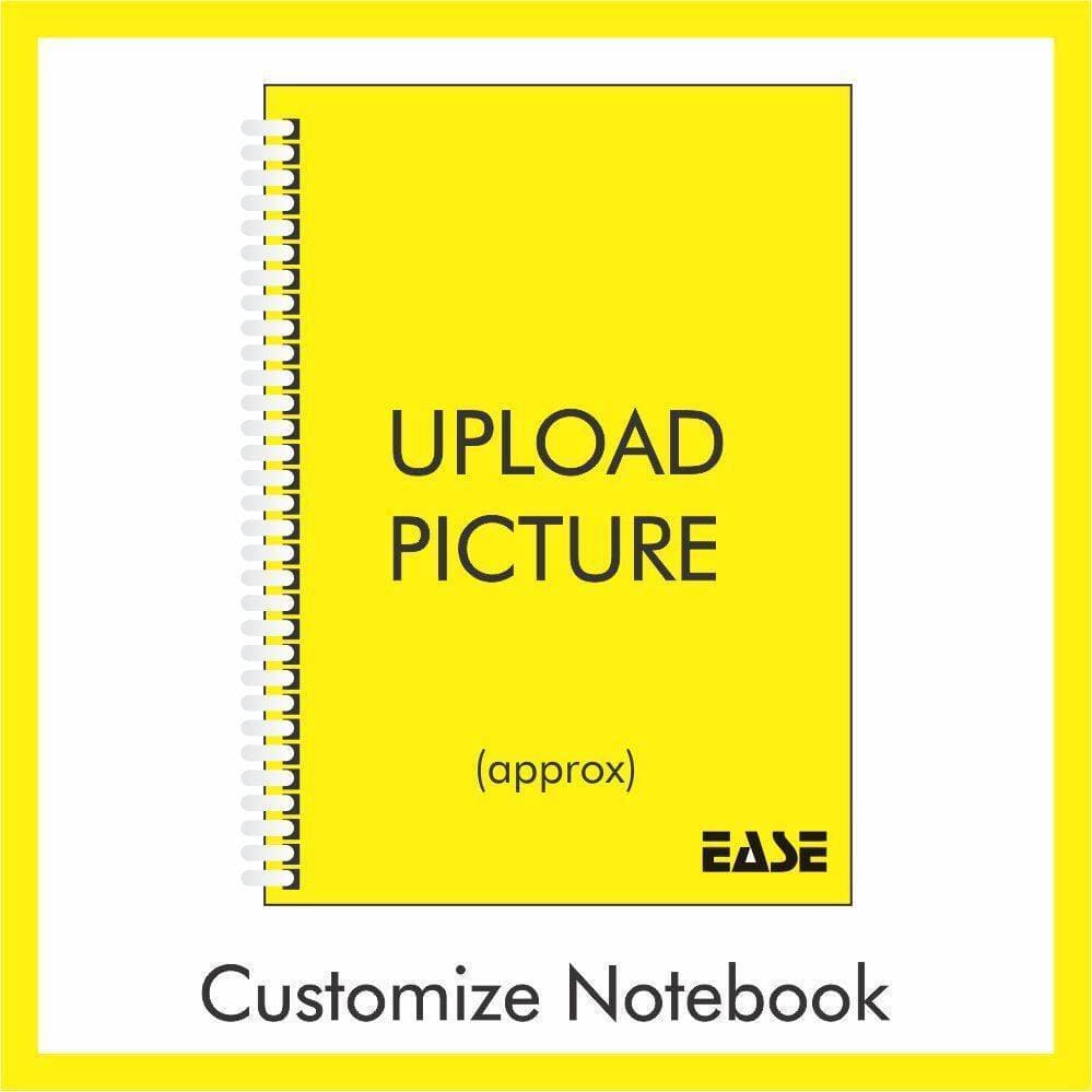 Customized Plastic Cover Notebook