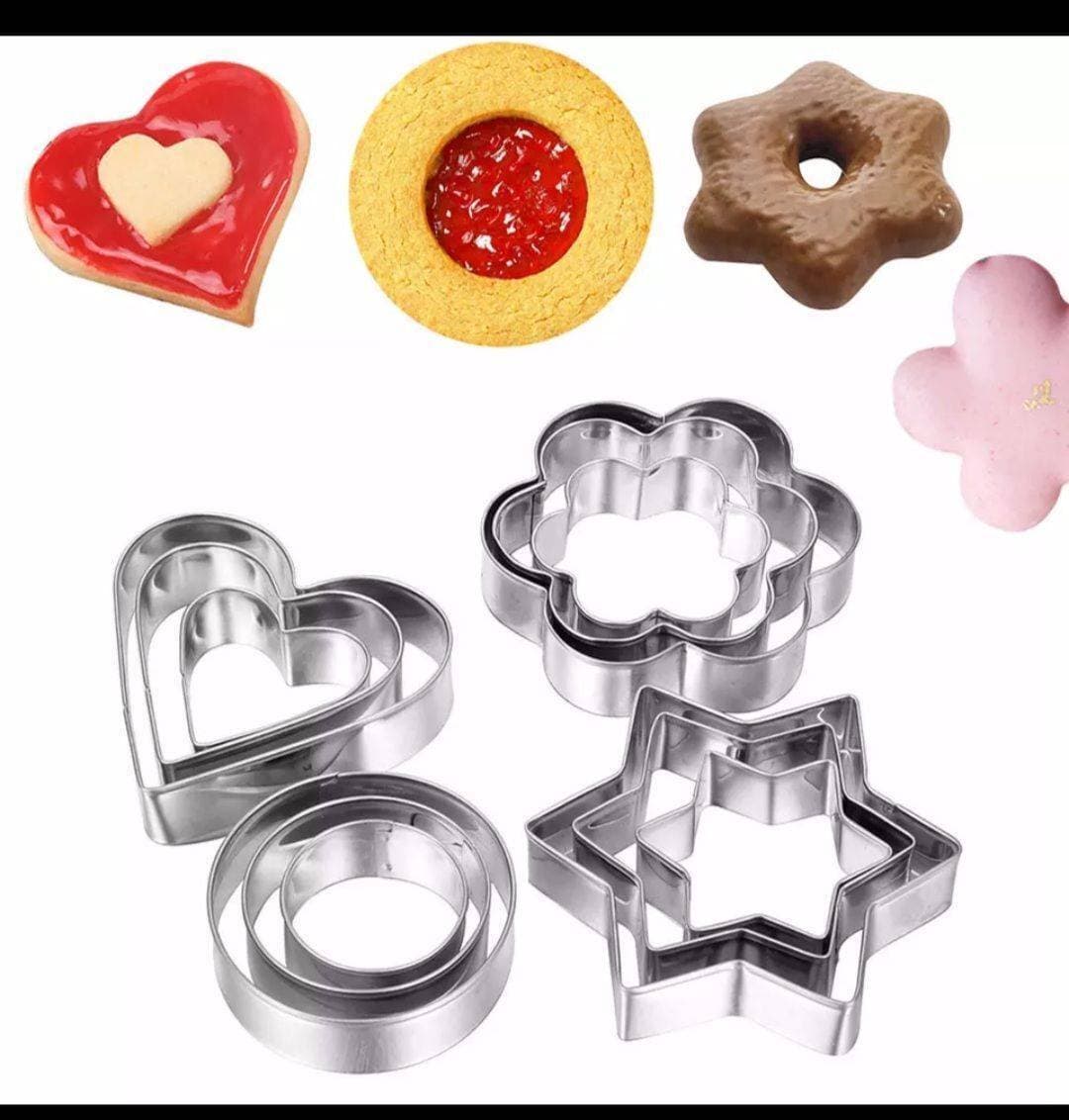 High Quality Steel Cookie Cutter 12 PCS Set