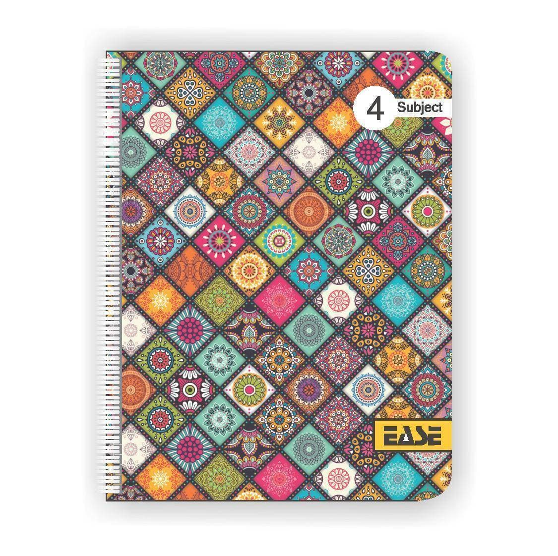 Lawn| Notebook| Plastic Cover| 4 Subject