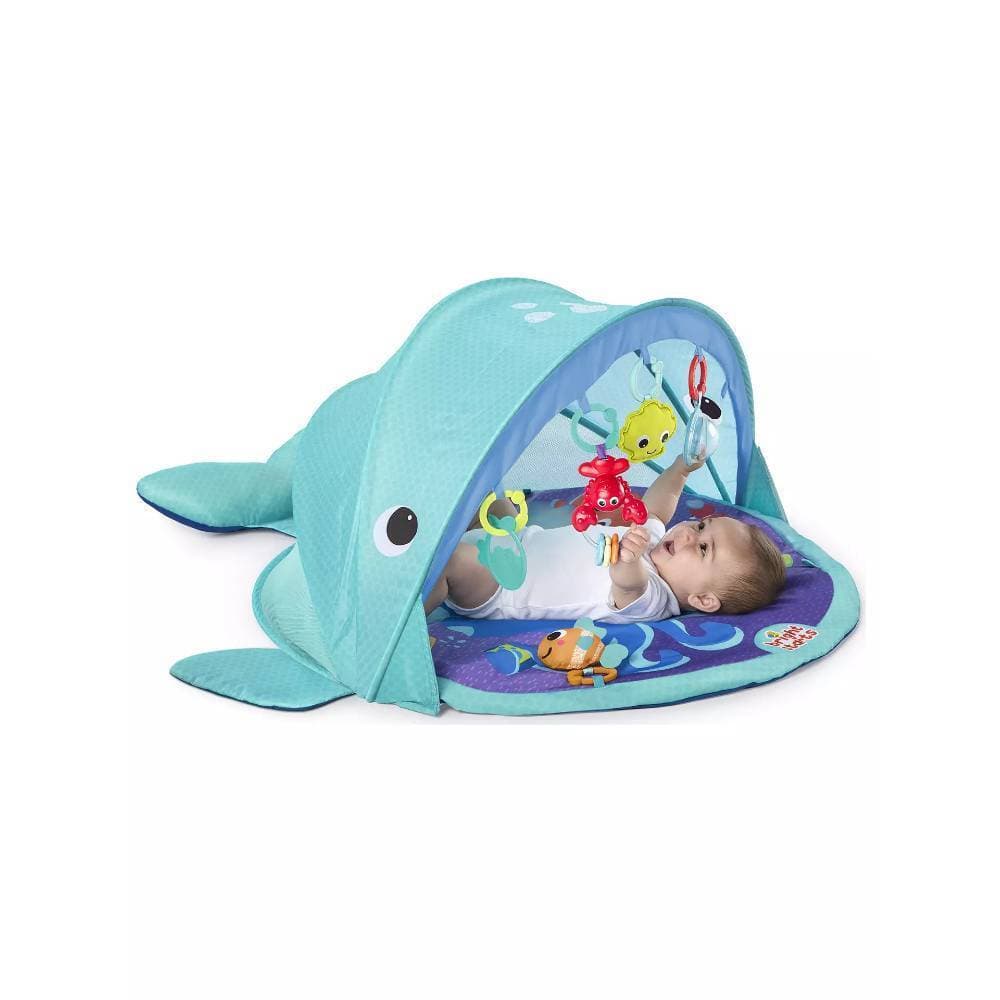 Newborn Shark Shape Folding Baby Playmat & Activity Gym