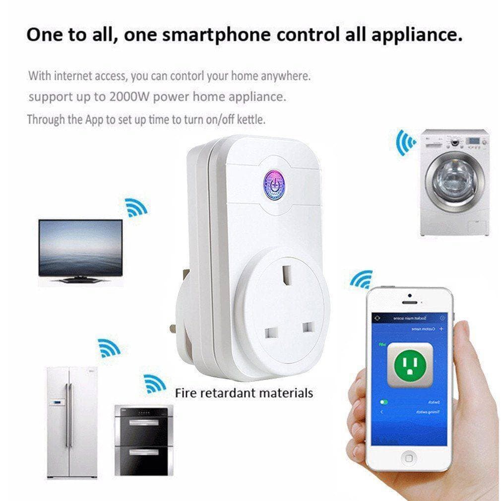 Pack Of 3 Vindar Wifi Smart Socket & Wireless Plug Compatible