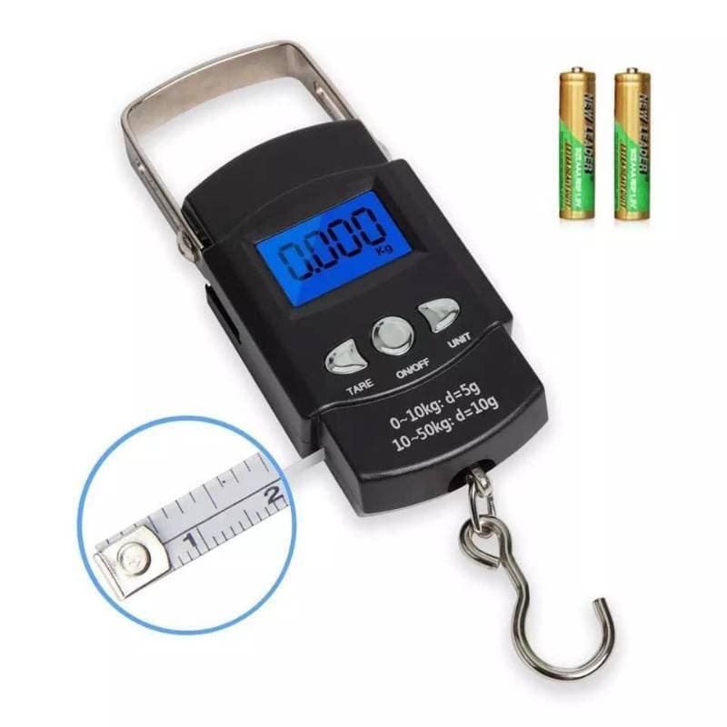 Wh-A08 Portable Highly Precise Lightweight Electronic Scale With Lcd Backlight And 50 Kg Capacity