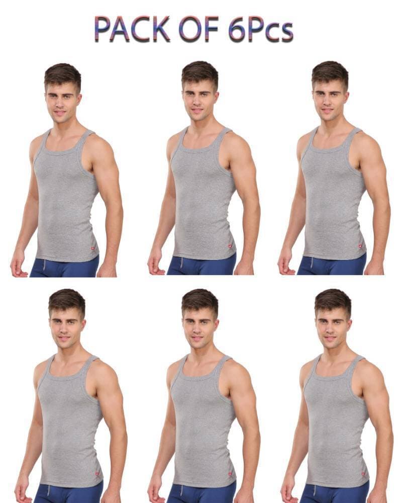 Pack Of Six High Quality Export Standard Blended Athletic Cotton Vest For Men & Women