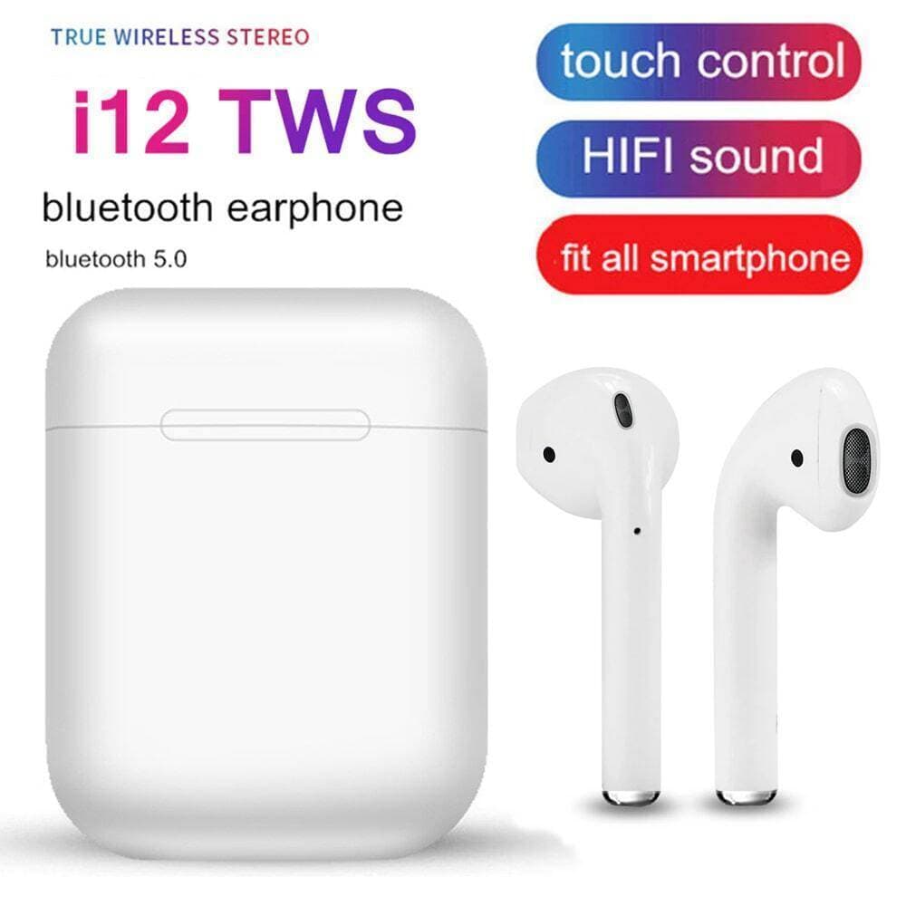 i12 tws Wireless Twins Bluetooth Earbuds