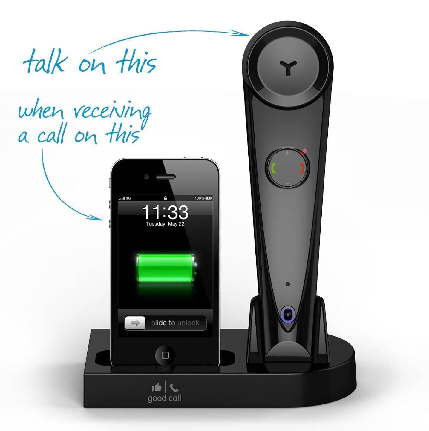 Good Call Bluetooth Handset - Black