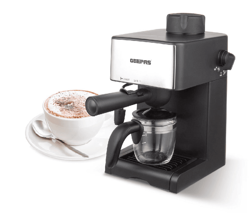 GEEPAS Espresso & Cappuccino Coffee Making Machine