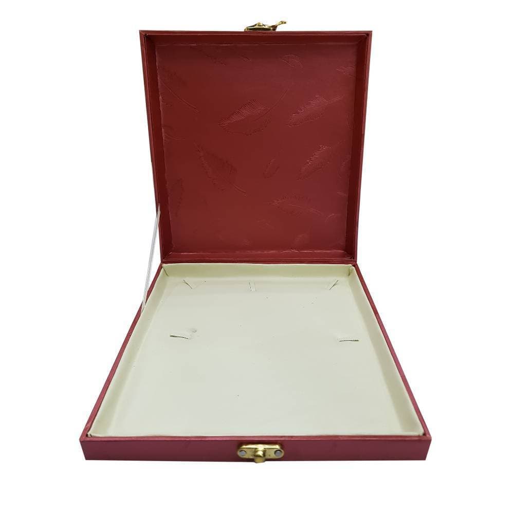 Jewelry Display Box Case Organizer Necklace Holder Flat Pad