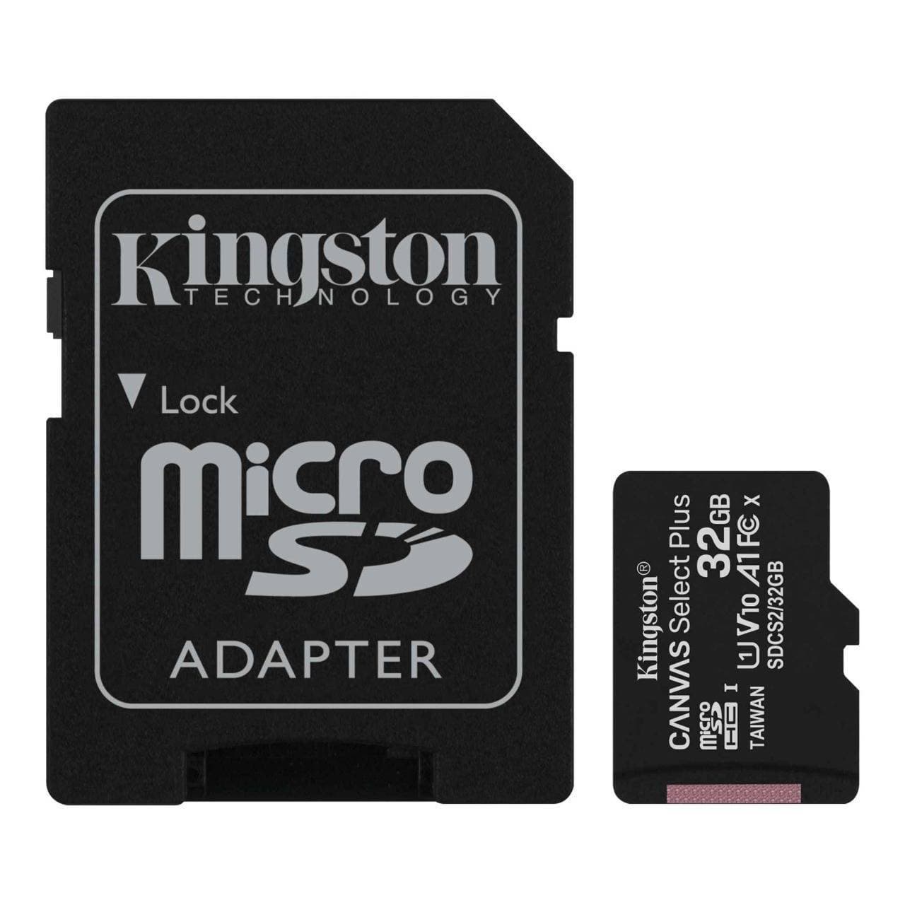 Kingston Microsd Card Class 10 Uhs-I Speeds Cell Phone Memory Card 32Gb
