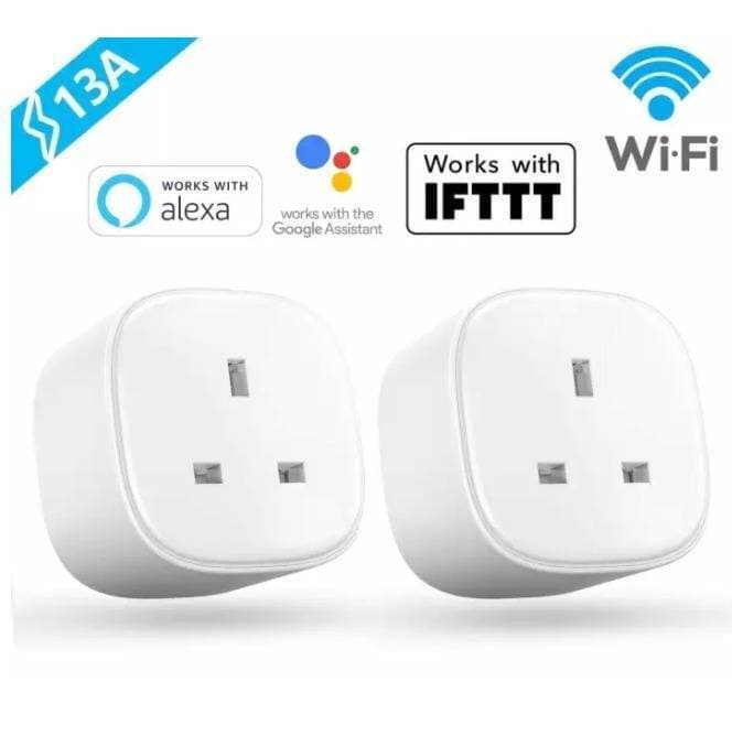Pack Of 2 Meross Mss210 Smart Wifi Plugs Ifttt Supported App Remote Control Socket Plug