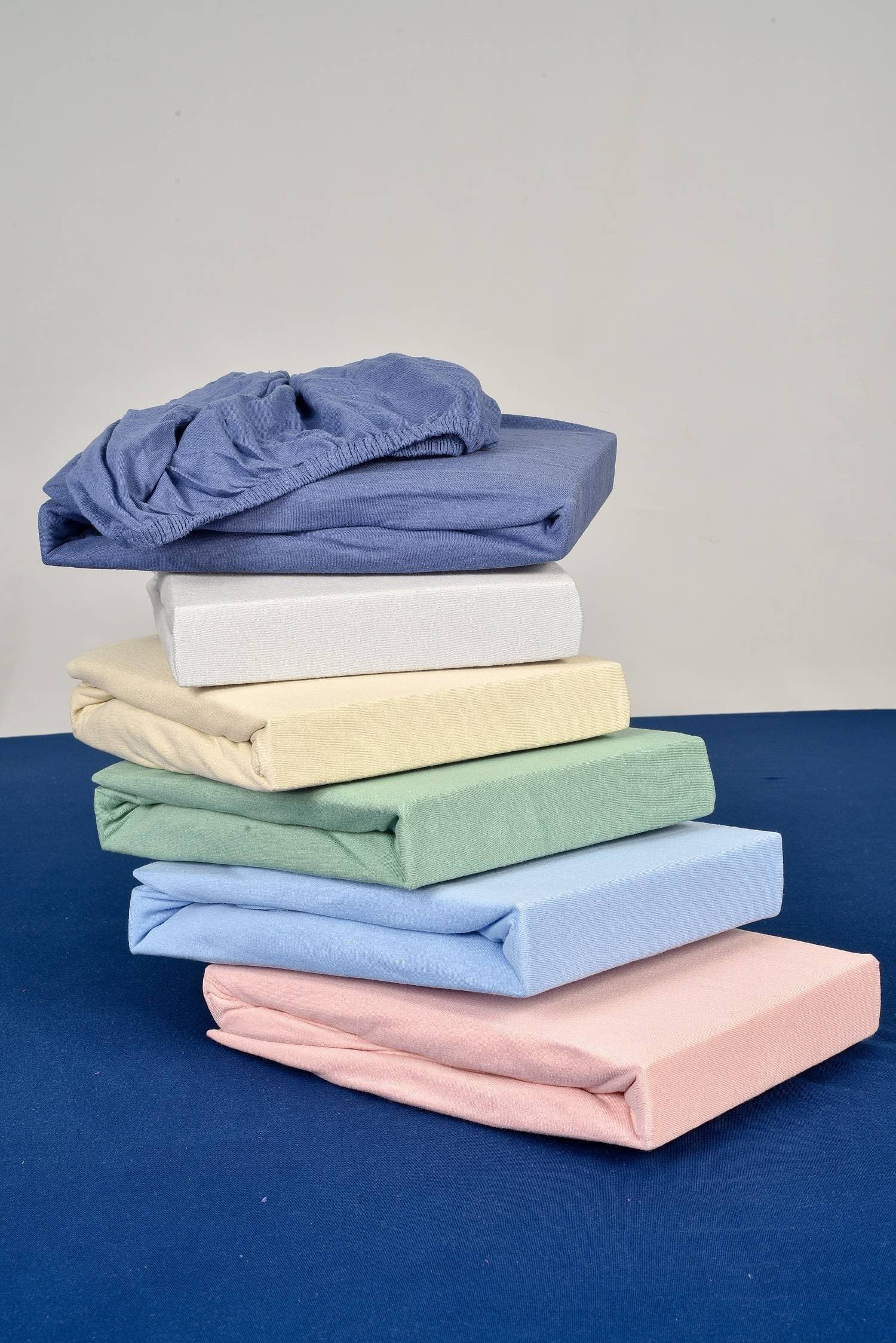 exclusive Fabric Single Carded Cotton Jersey Fitted bed Sheet