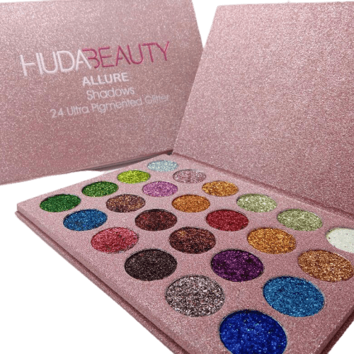 Huda beauty - Allure  Eye Shadows 24 Ultra Pigmented Glitter