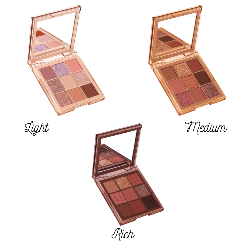 Huda Beauty - 3 NUDE Obsessions Eyeshadows Palette