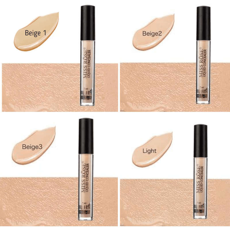 Miss Rose - Pack of 4 Water Proof Liquid Concealer