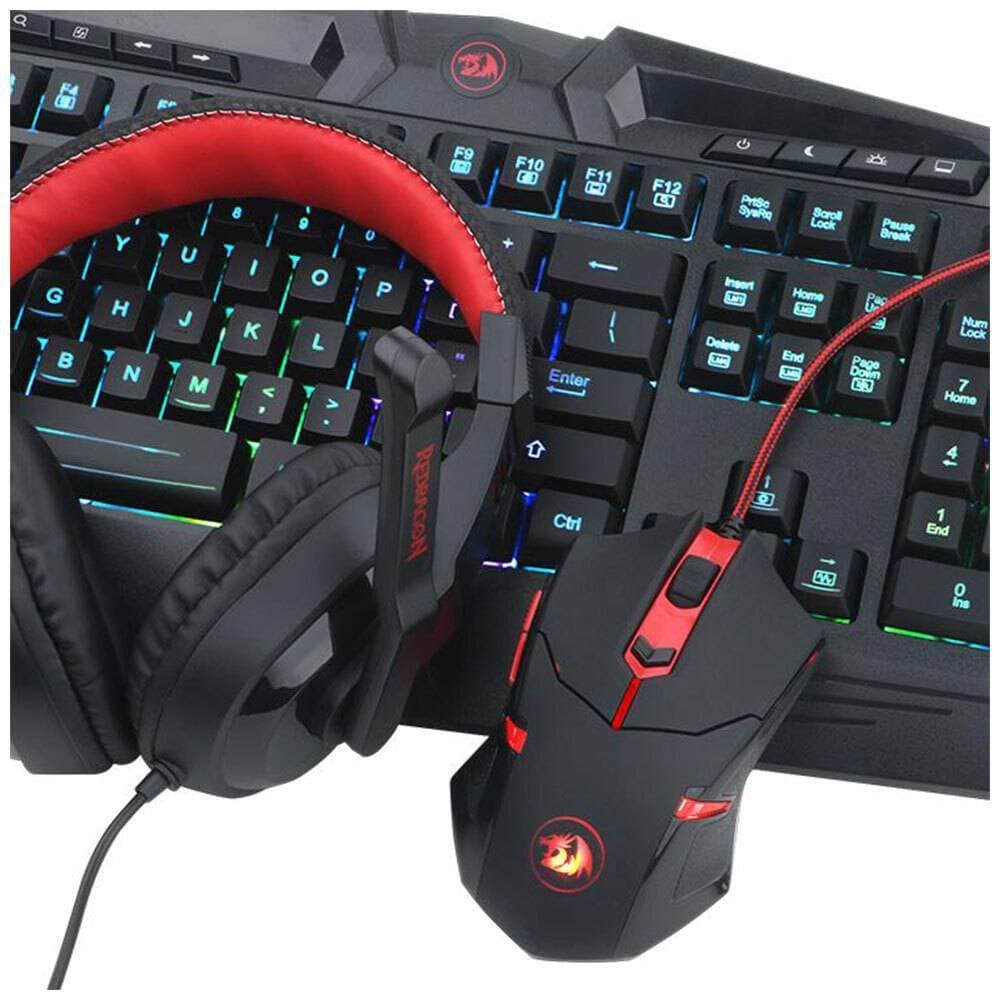 Redragon S101-BA-2 Wired Gaming 4 In 1 Combo