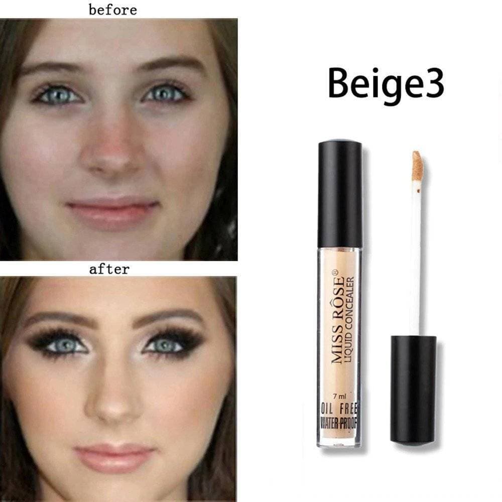 Miss Rose - Face Beauty Liquid Concealer Beige 03
