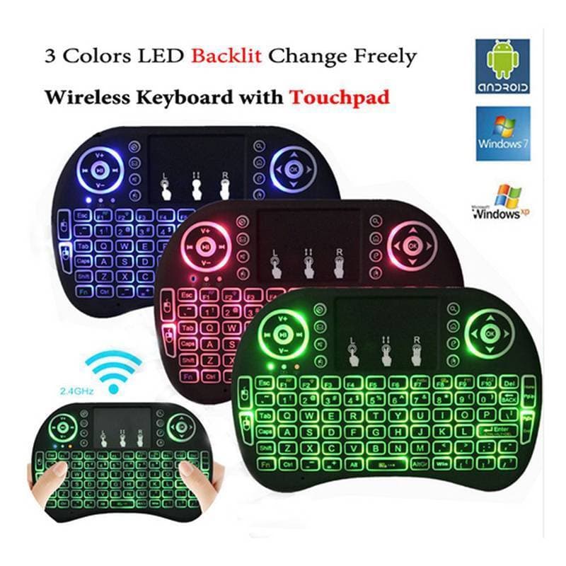 Mini Wireless Keyboard With Touchpad Mouse RF-500