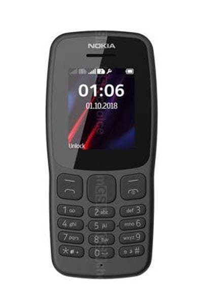 Nokia 106 Mobile Dual Sim  - 1 Piece