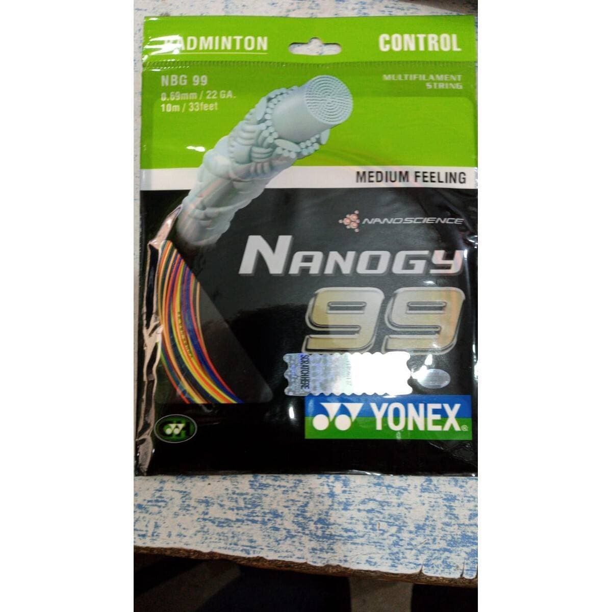 Yonex badminton racquet string NANOGY 99 gut