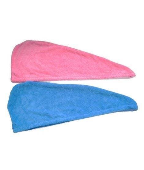 Hair Dryer Cap Towel For Long Short Curly & Straight Hair - Super Absorbent