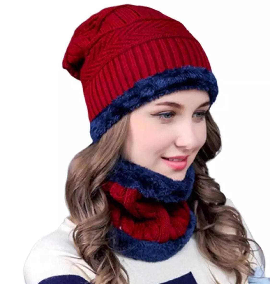 Beanie Fleece Cap and Neck, Ankle Socks, Golves For Men & Women
