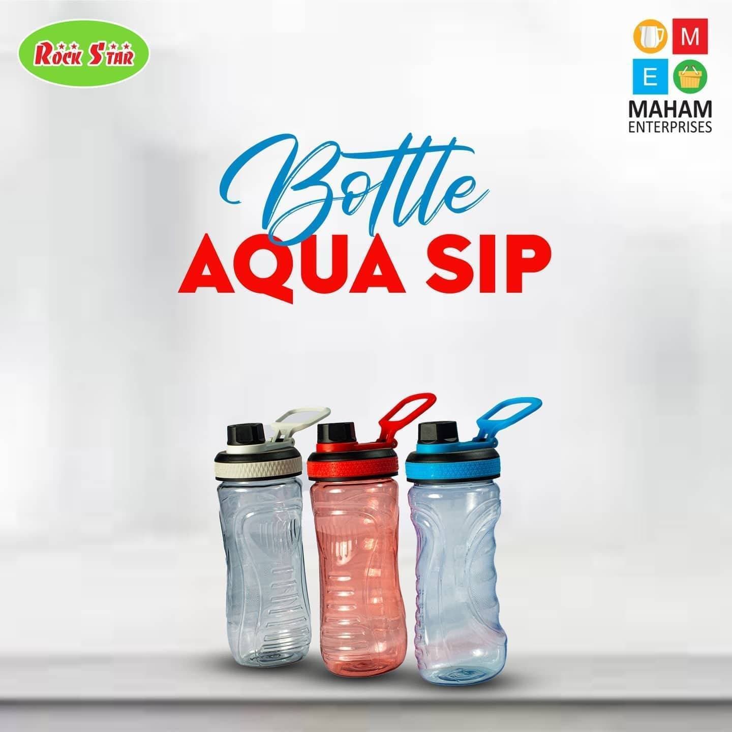 Aqua Sip Sports Water Bottle 600ML - 1 Piece