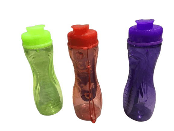 Durable Water Bottle For School - Office 600 Ml With Filter - 1-Piece