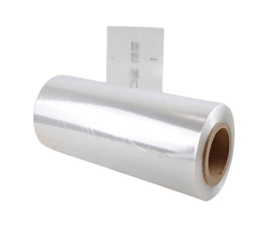 18 Inch Hs X 5 Meter Long Pvc Heated Shrink Wrap Heat Hair Dryer Heated Packing Plastic Material(White)