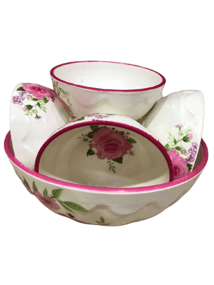 Melamine Desserts Serving Set - 5 Pieces