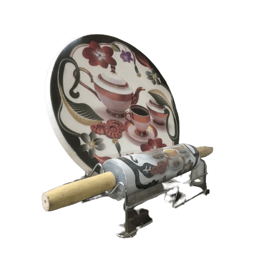 Melamine Design Printed Chakla Belna