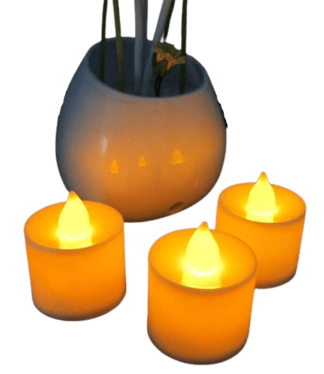 Pack of 3 - Flameless LED Tealight Candles