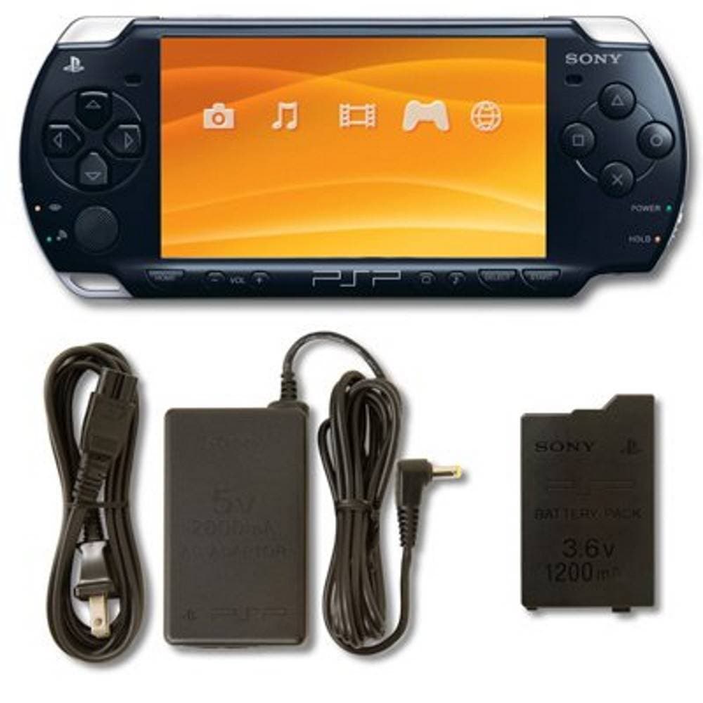 Sony PSP 2000 50 Games Install 64GB - Black
