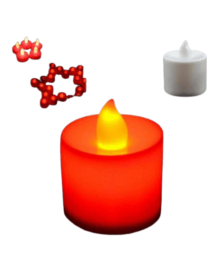 LED Electronic Candles Tea Light Realistic Flamless