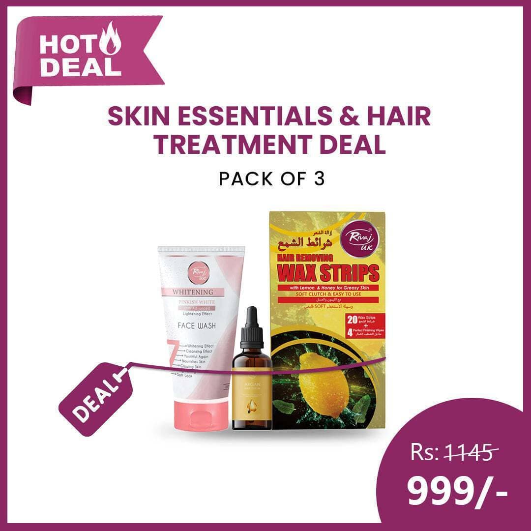Skin Essential & Hair Treatment Deal