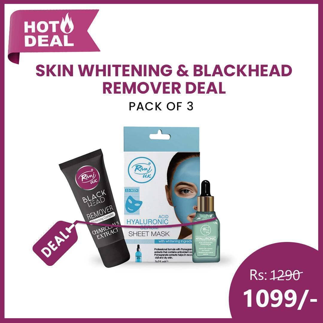 Skin Whitening & Blackhead Remover Deal