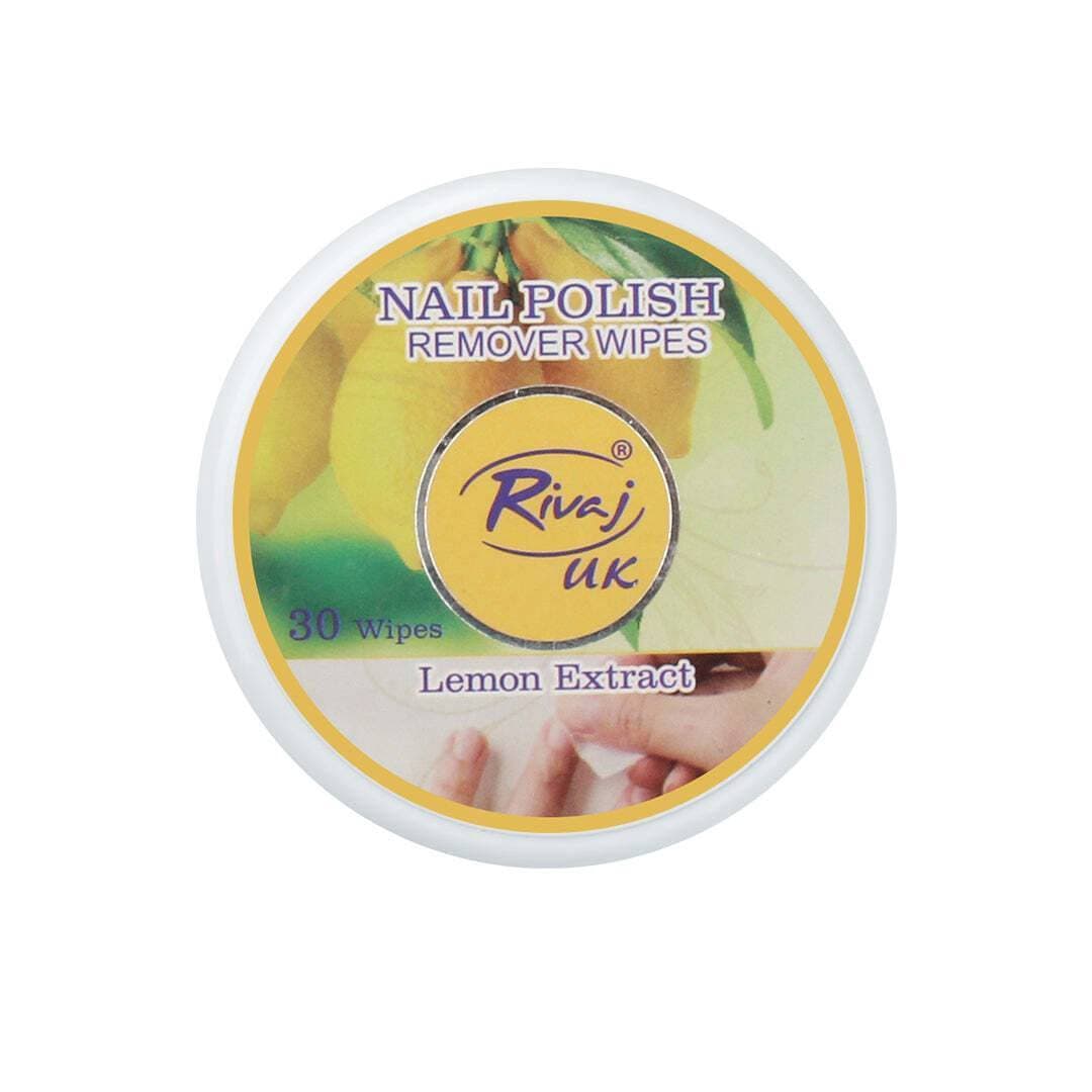Nail Polish Remover Wipes (Lemon Extract)