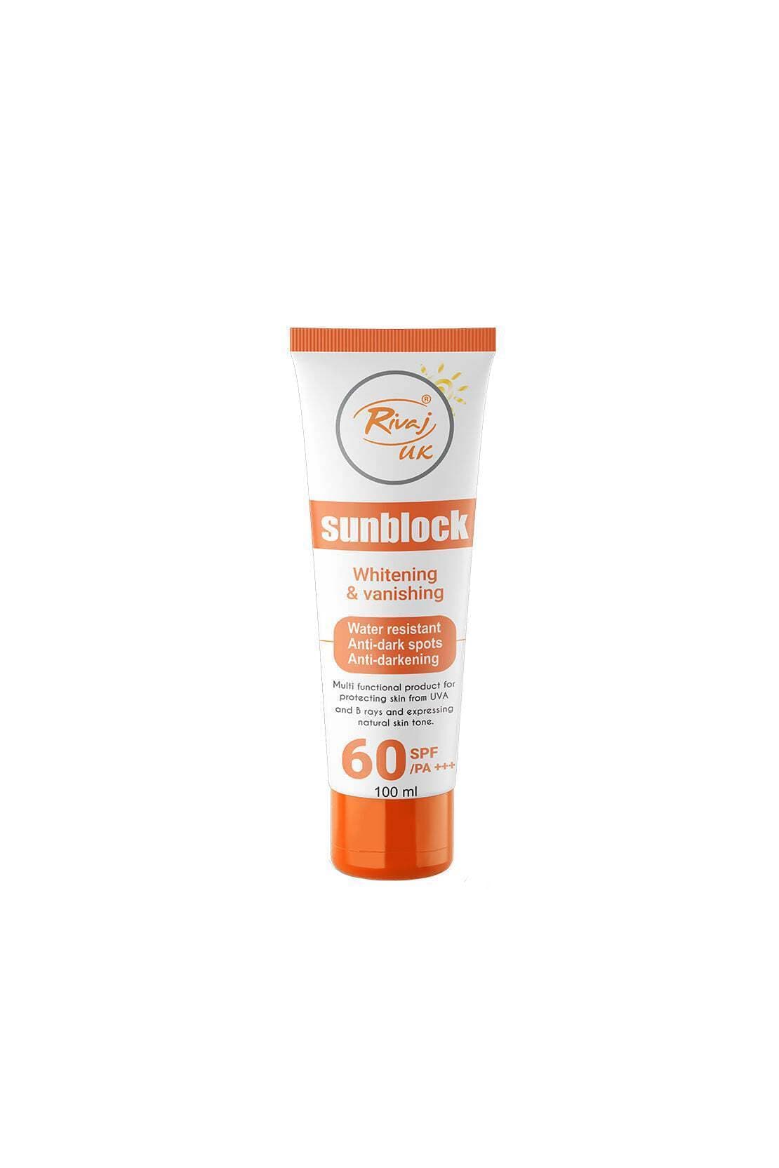 Whitening And Vanishing Sunblock Spf60 (100Ml)