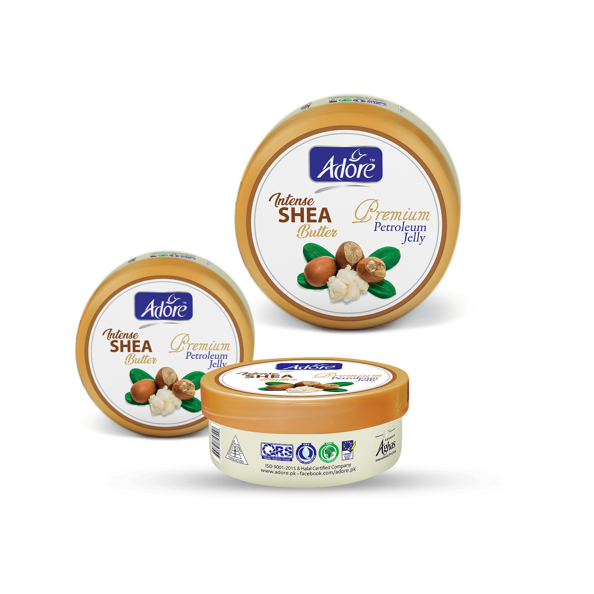 Adore Shea Butter Skin Moisturizer For Face & Body Petroleum Jelly - Large