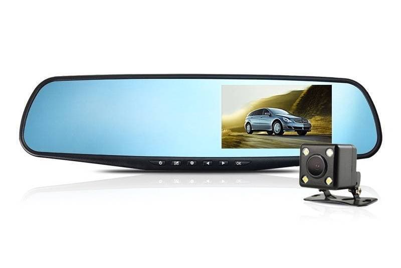 Car Dvr Dual Mirror Camera 1080P