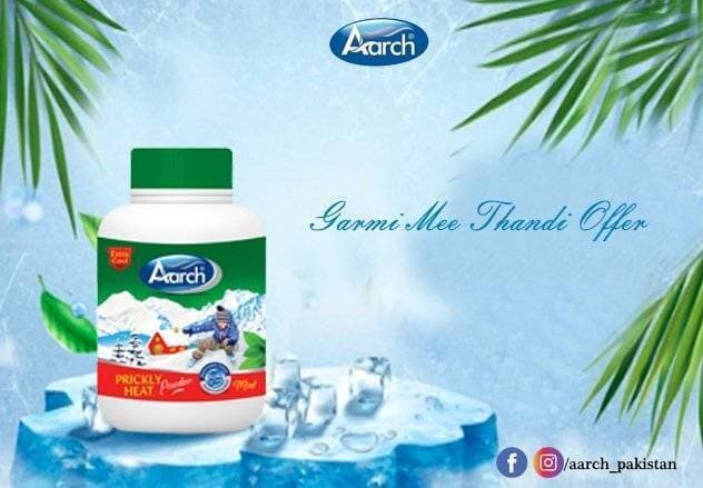 Aarch prickley heat powder
