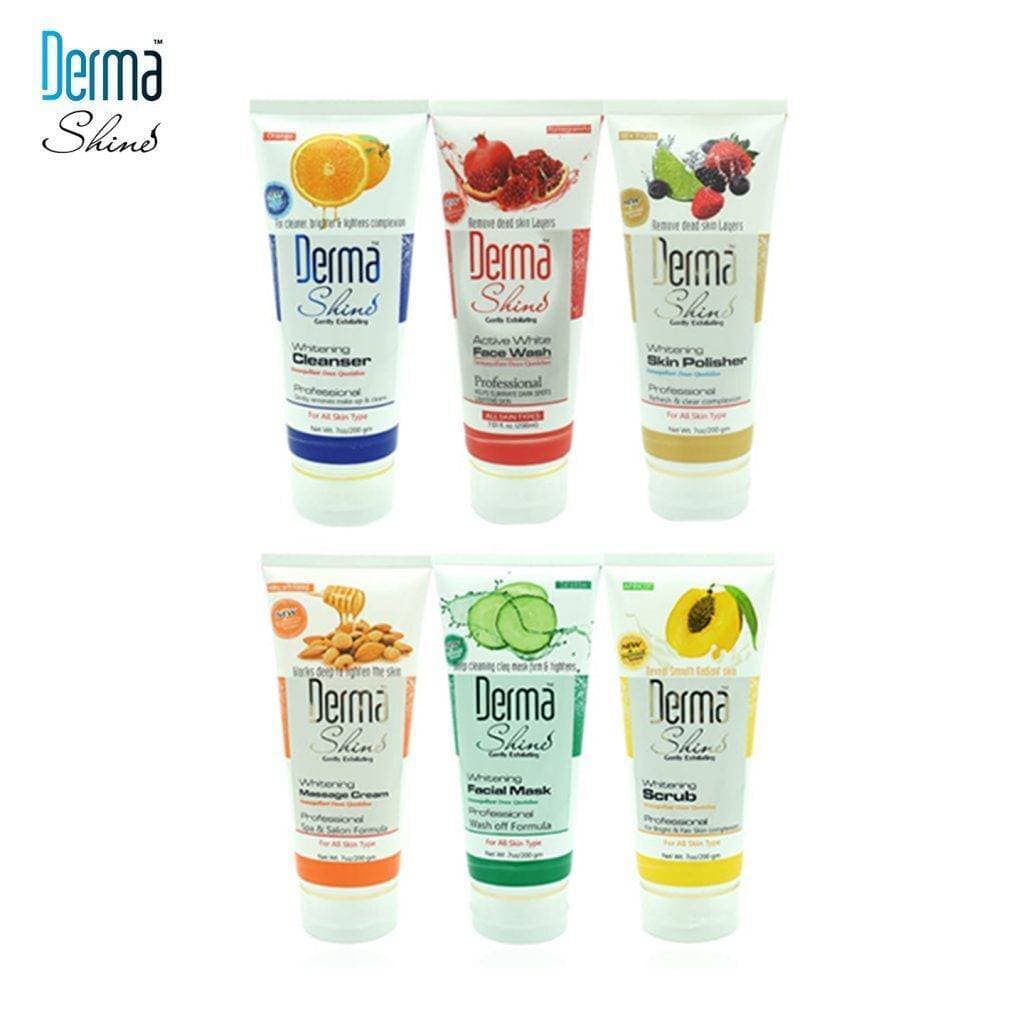 Pack of 6 - DermaShine Fruity Facial Kit 200ml