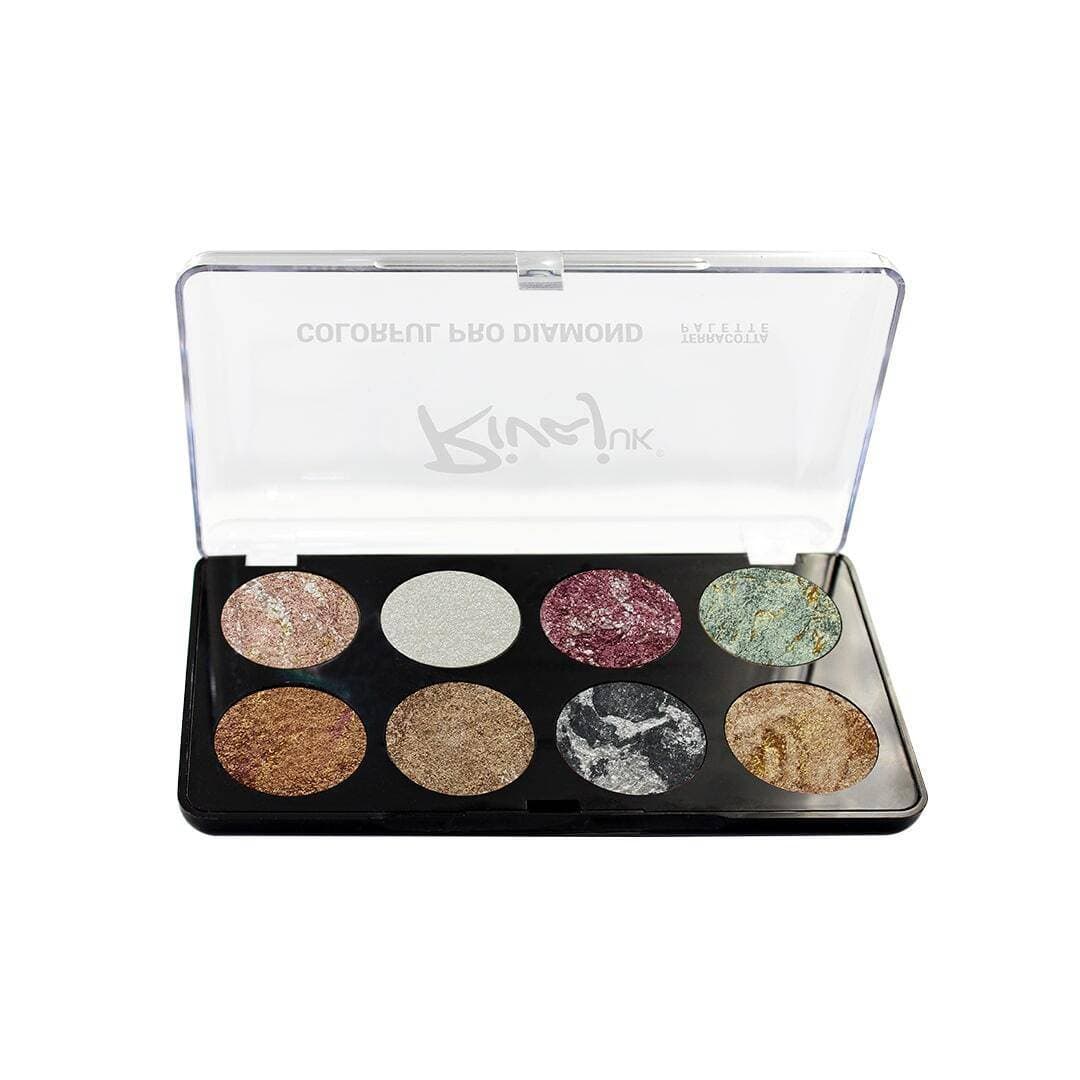 Colorful Pro Diamond Terracotta Palette (8 In 1) - 1-Piece