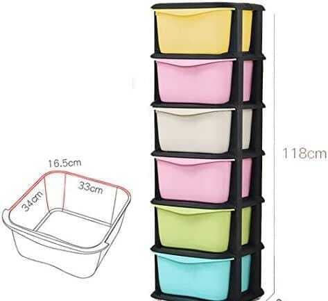 Storage Drawers 6 Toys Organizer Plastic Chest Of Organizer Drawers