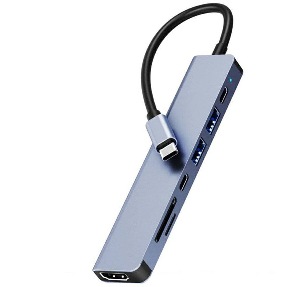 5 In1 Multi-Port Type C To Usb C 4K Hdmi Adapter Usb Hub