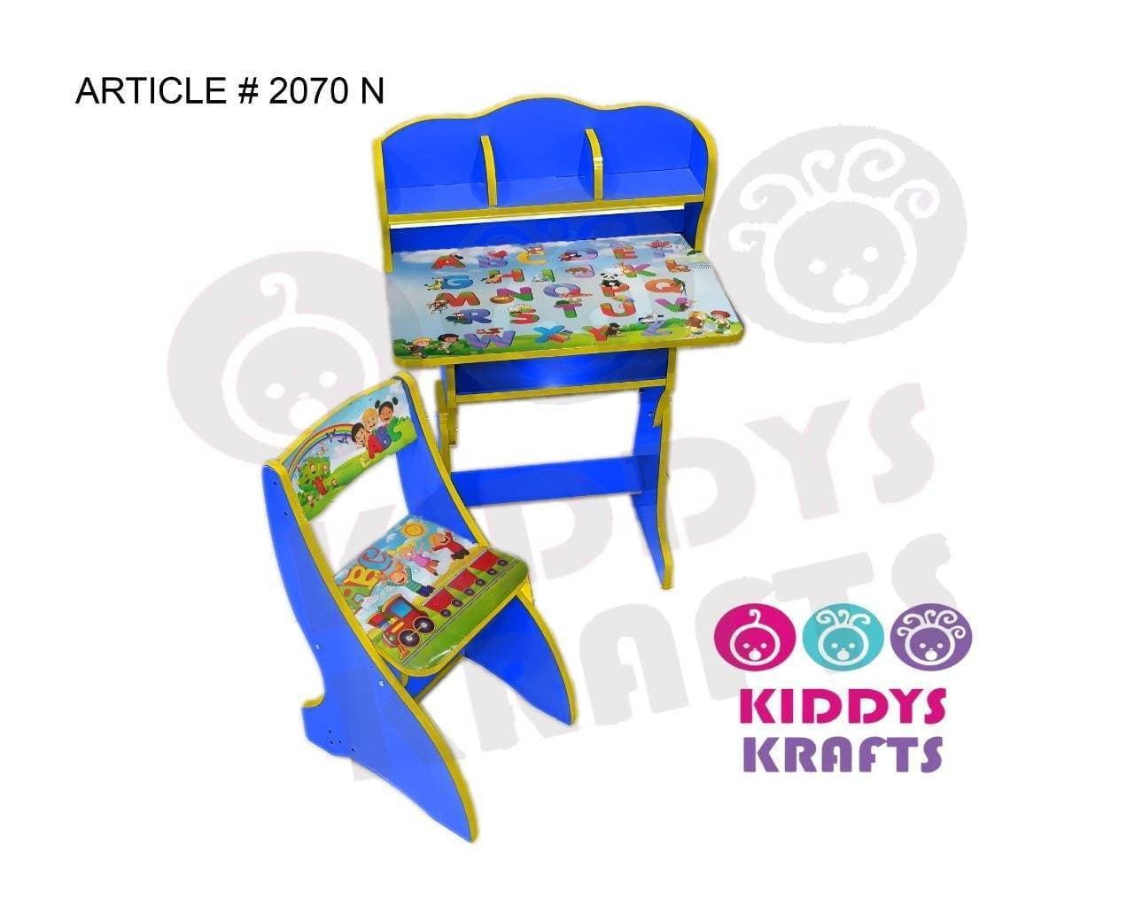 Kids Study Table And Chair - 2070N