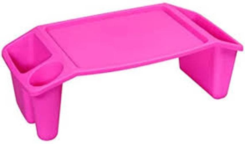 Universal Study Table Laptop Stand Storage Desktop Table - Pink
