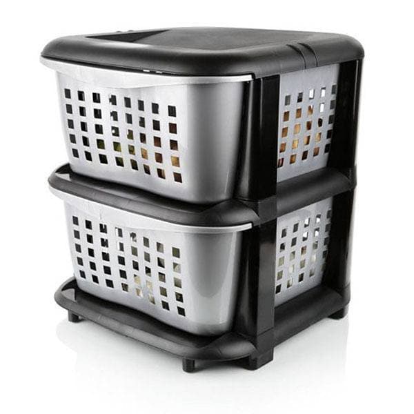 Aqua Plast Multipurpose Drawer 2 Layers - Gray