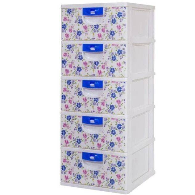Kids Baby Cabinet Box Storage Drawer - White