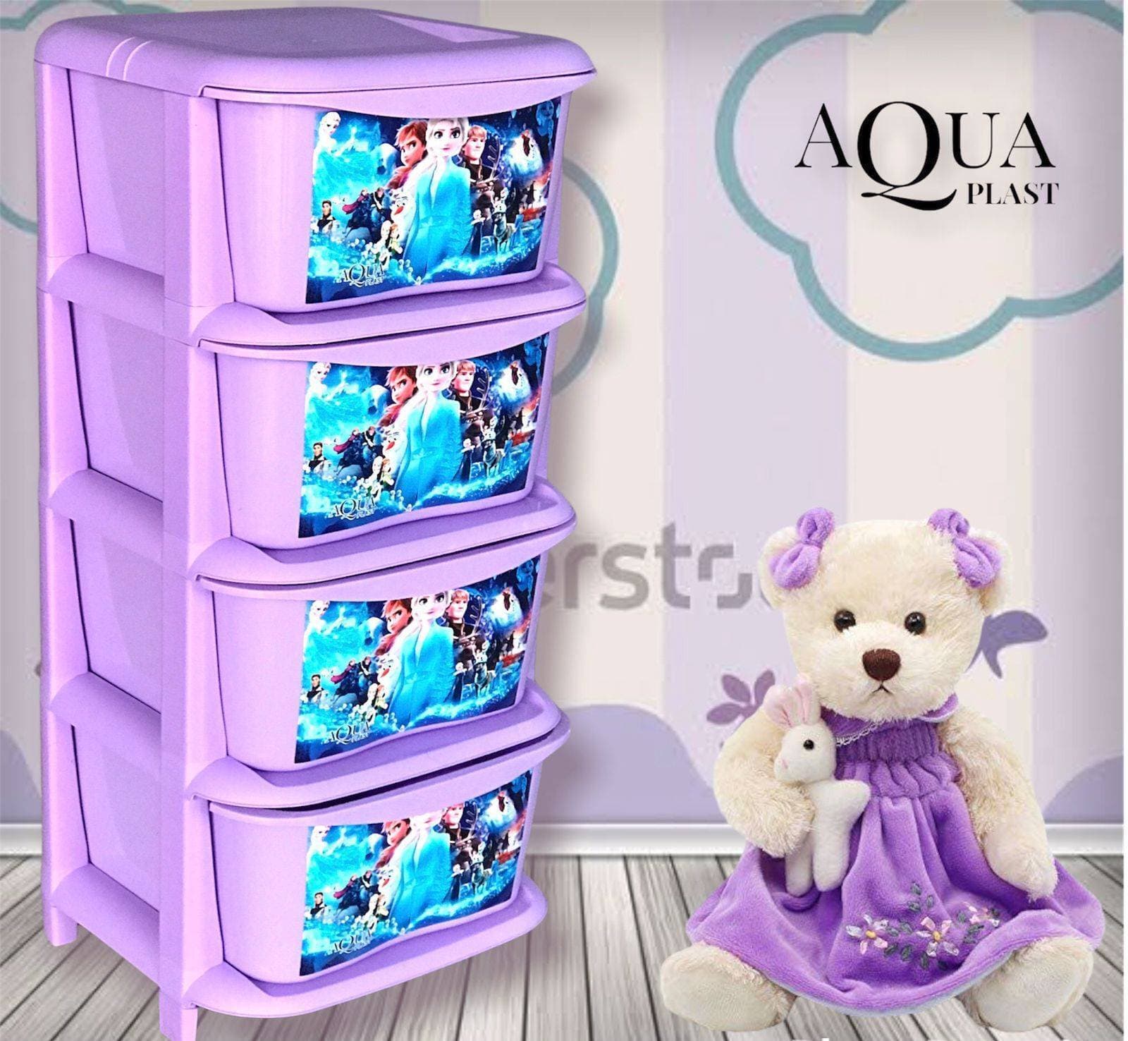 Aqua Plast 4 Layer Storage Box Storage Drawer