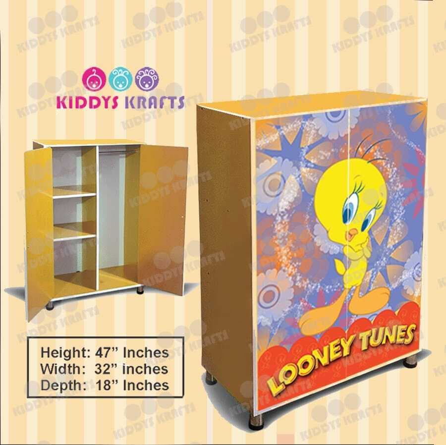 Kids Kraft Kids Cupboard Almari - Looney Tunes