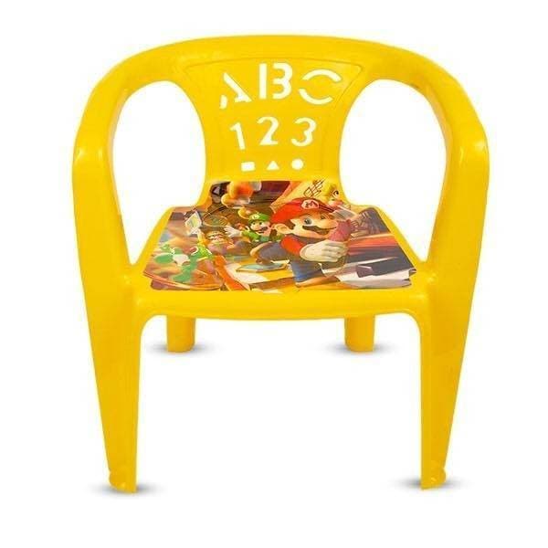 Kids Baby High Chair Booster- Yellow